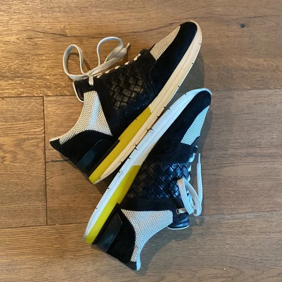 🔹 Bottega Veneta Lace-Up Sneakers, 38 - Picture 8 of 14